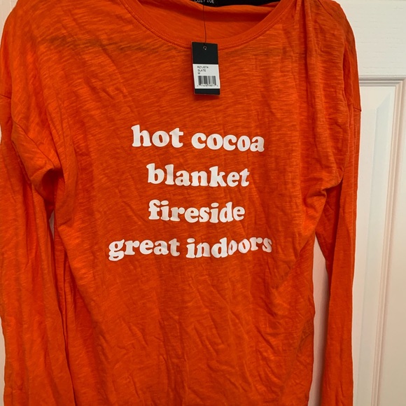 Cozy Zoe winter pajama top. New. Size M - Picture 5 of 9